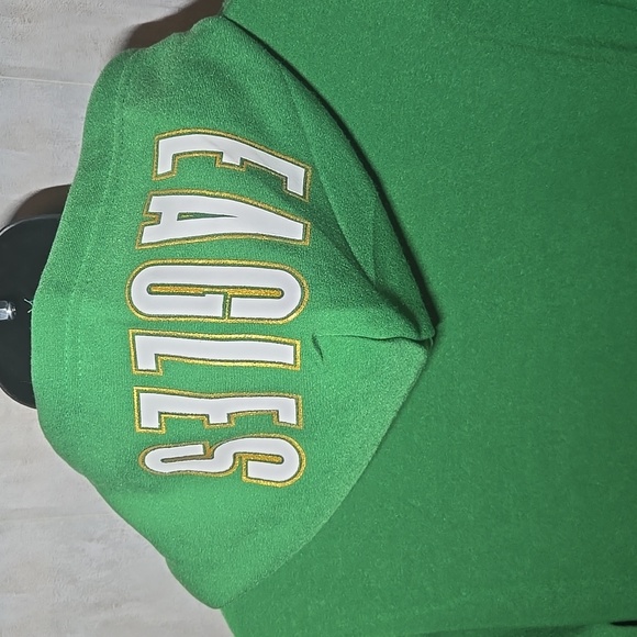 L Philadelphia Eagles NFL Vintage-Style Game Day Hoodie - Picture 8 of 9